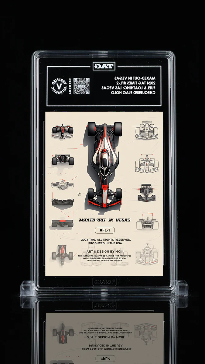 FASTEST LAP LANDO / ART CARD DROP - LTD ED. / SERIALIZED - Image 4